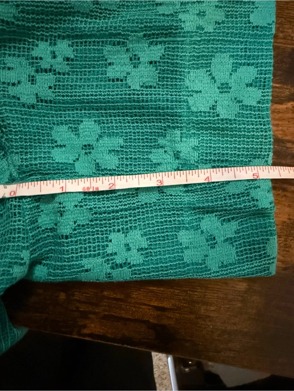 APRICOT Jade Green Floral Textured High-Waist Women’s Shorts